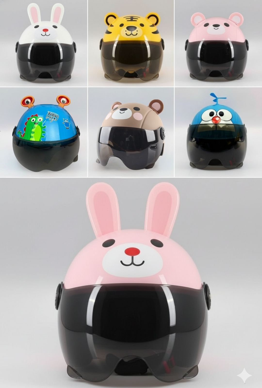 Casco Kawaii para Niños - ¡Seguridad y Diversión!