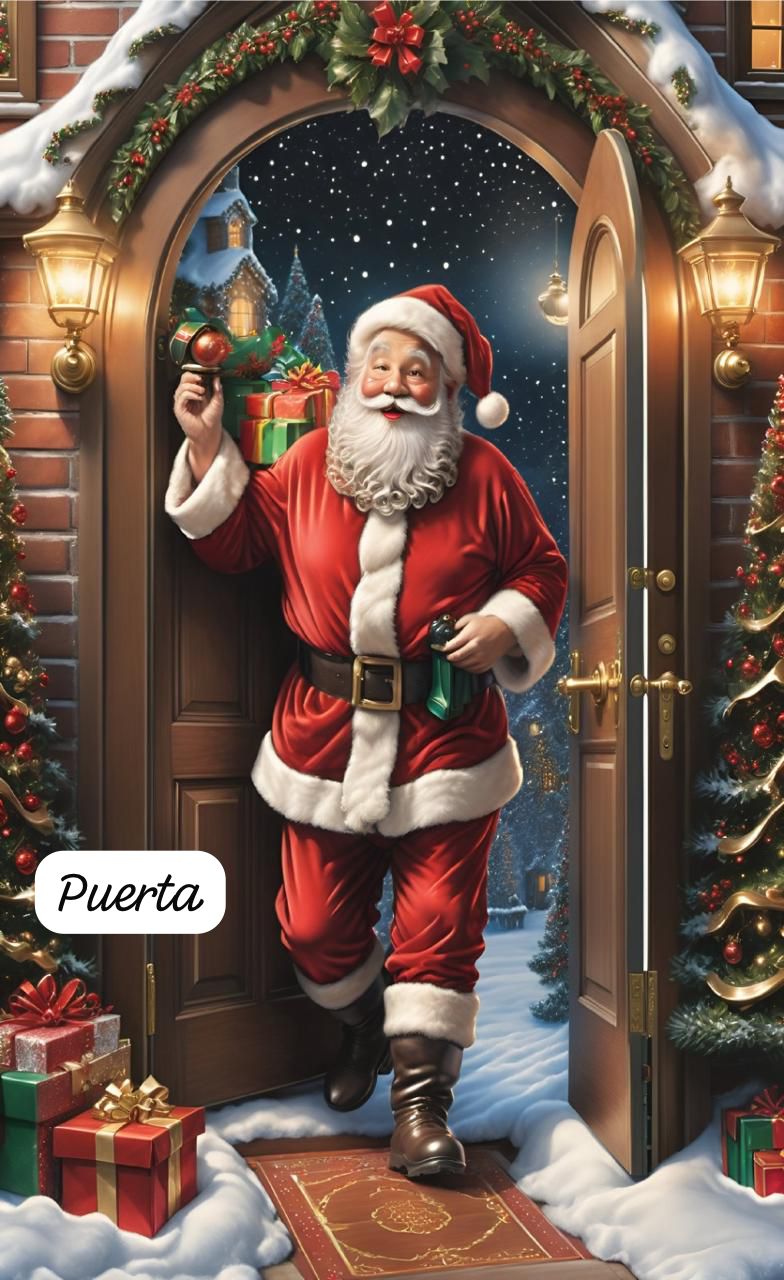 Funda de Puerta Navidad - ¡Dale la bienvenida a Diciembre!